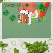 Rat Terrier St Patricks Theedoek (Gevouwen)