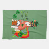 Rat Terrier St Patricks Theedoek (Horizontaal)