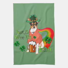 Rat Terrier St Patricks Theedoek