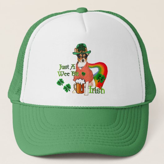 Rat Terrier St Patricks Trucker Pet (Voorkant)