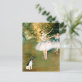 Rat Terrier - Twee dansers Briefkaart (Staand voorkant)