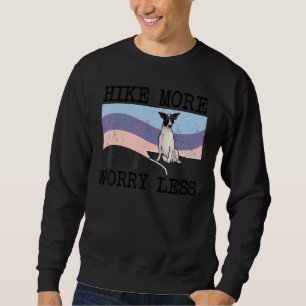 Rat Terrier Wandel Meer, Minder Zorgen Grafisch Wa Trui