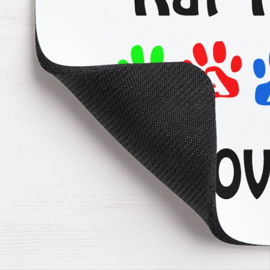 Rat Terrier Wandelingen Ontwerp Muismat (Hoek)