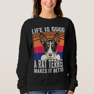 Rat Terriers maken je leven goed vintage Trui