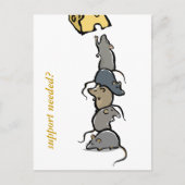 rat tower - aanpasbaar briefkaart (Voorkant)