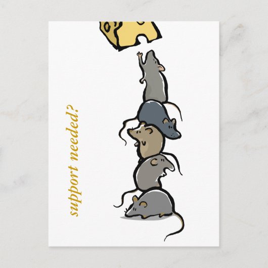 rat tower - aanpasbaar briefkaart (Voorkant)