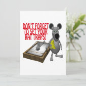 Rat Traps Kaart (Staand voorkant)