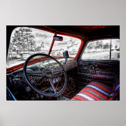 Rat Truck Interior Poster (Voorkant)