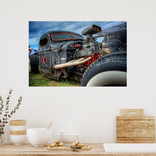 Rat Truck Poster (Keuken)