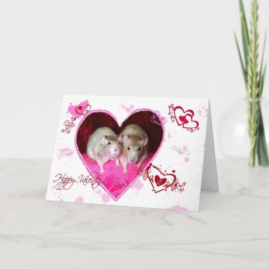 Rat Valentijn Kaart (Voorkant)