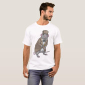 Rat Verzorging Trouwring Huwelijk T-shirt (Voorkant volledig)