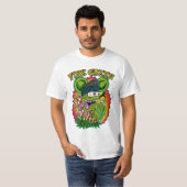 Rat vink groen t-shirt (Voorkant volledig)