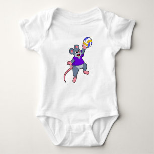 Rat Volleyball Sports Romper