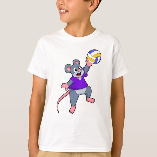Rat Volleyball Sports T-shirt (Voorkant)