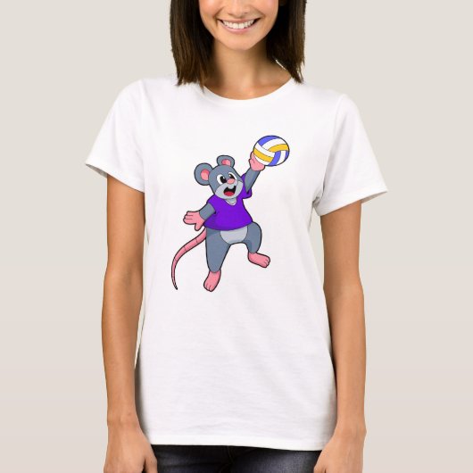 Rat Volleyball Sports T-shirt (Voorkant)