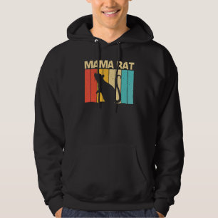 Rat voor vrouwen meisjes muis huisdier knaagdier r hoodie