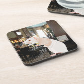 Rat Waiter surreal Bier Onderzetter (Linkerzijde)