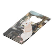 Rat Waiter surreal Creditkaart Flessenopener (Achterkant Gekanteld)