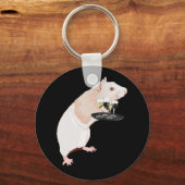 Rat Waiter surreal Sleutelhanger (Voorkant)