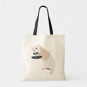 Rat Waiter surreal Tote Bag