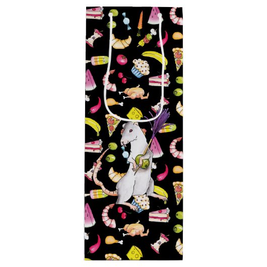 Rat Wijn Cadeautas (Voorkant)