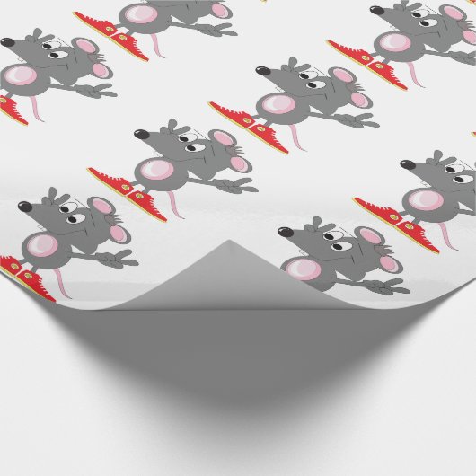 Rat wrapping Paper - Randoon Cadeaupapier (Hoek)