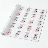 Rat Wrapping Paper - Sunny Cadeaupapier (Uitgerold)