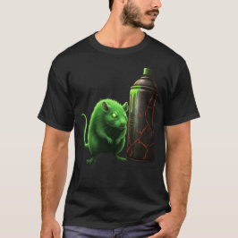 Rata radioactiva y aerosol en Camiseta T-shirt
