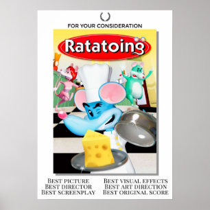 Ratatoing Awards Overweeg reclame Poster