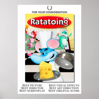 Ratatoing Awards Overweeg reclame Poster