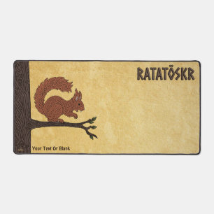 Ratatöskr, Noorse/Viking eekhoorn Bureaumat