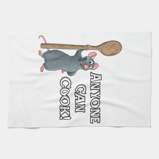 Ratatouille - Anyone Can Cook! Theedoek (Horizontaal)