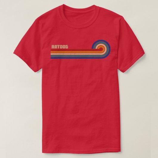 Ratdog Retro Sunset T-shirt (Design voorkant)