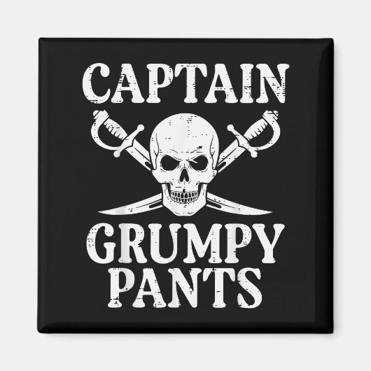 Rate Captain Mpy Pants Funny Humor Quote Men Women Magneet (Voorkant)
