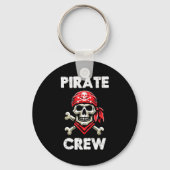 Rate Crew Skull Crossbones Funny Matching Men Wome Sleutelhanger (Voorkant)