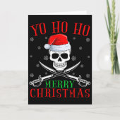 Rate Lover Matching Santa Yo Ho Ho Rate Merry Chri Kaart (Voorkant)