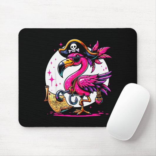Rate Nk Flamingo Halloween Party - Jolly Roger Muismat (Met muis)