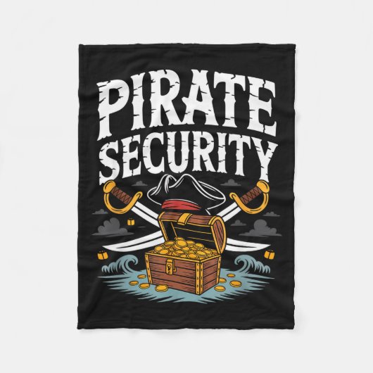 Rate Security Funny Halloween Costume Dad Mom Grou Fleece Deken (Voorkant)