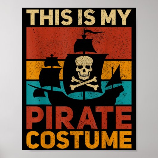 Rate Ship Funny Rate Outfit Rate Costume Retro Rat Poster (Voorkant)