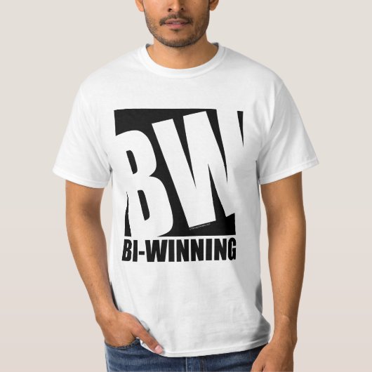 Rated Bi-Winning T-shirt (Voorkant)