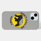 Ratels zijn onverschrokken citaat Case-Mate iPhone case (Achterkant (horizontaal))