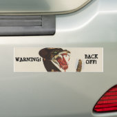 ratelslang-Bumpersticker Bumpersticker (Op auto)