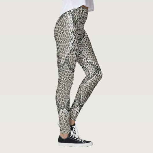 Ratelslang Huidpatroon Leggings (Rechts)