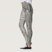Ratelslang Huidpatroon Leggings (Links)