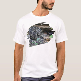 Ratelslang in het wild t-shirt