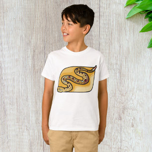 Ratelslang Opgerolde Slang Zuidwestelijke Woestijn T-shirt