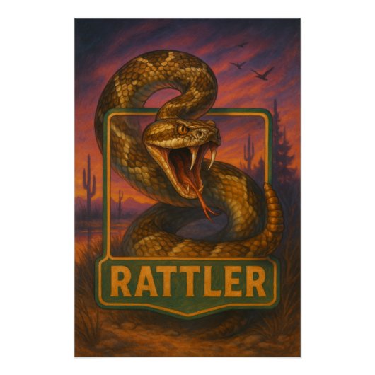 Ratelslang Poster (Voorkant)