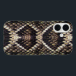 Ratelslang Print Mobiele Telefoon Case<br><div class="desc">Gedetailleerde diamondback ratelslang print smartphone hoesje. Versies voor de meest recente iPhone- en Galaxy-modellen beschikbaar.</div>