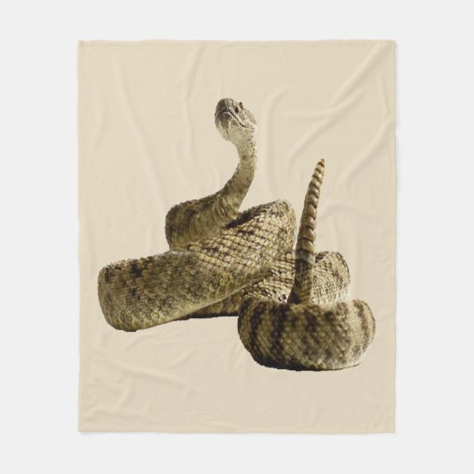 Ratelslang slang foto deken (Voorkant)