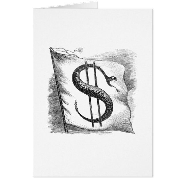 Ratelslang Vlag kaarten (Voorkant)